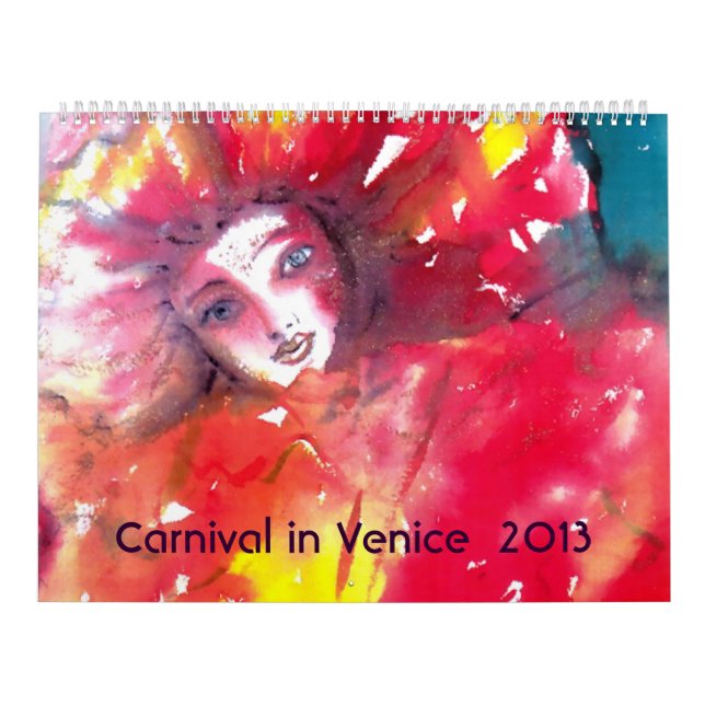 Calendário Carnaval em Veneza 2013 / Dança, Música, Teatro (Capa)
