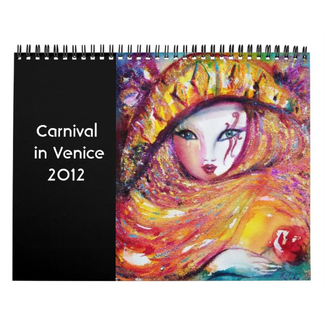 Calendário Carnaval em Veneza 2.2012 / dança, música, teatro (Capa)