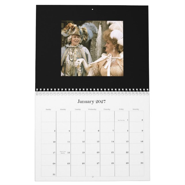 Calendário Carnívale di Venezia II (Jan 2027)