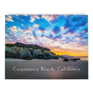 Calendário Carpinteria Beach, Califórnia