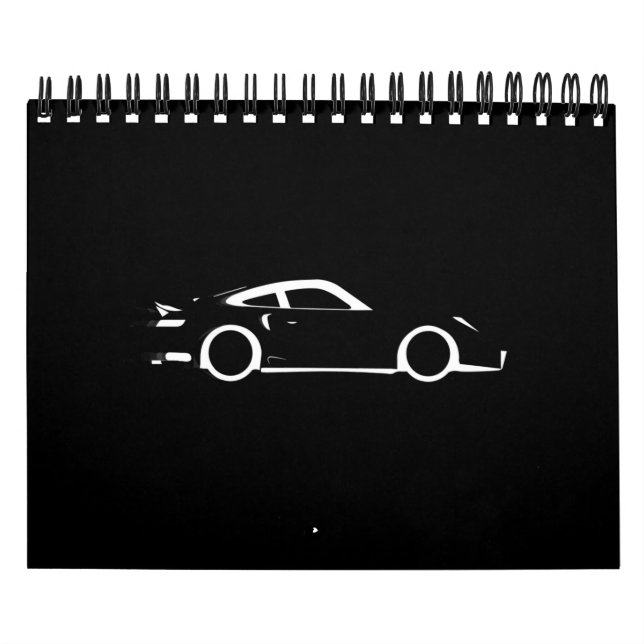 Calendário Carro Escuro (Capa)