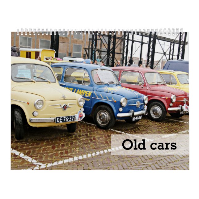 Calendário Carros antigos (Capa)