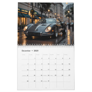 Calendário Carros Clássicos