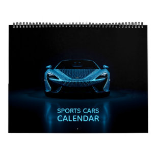 Calendário Carros desportivos