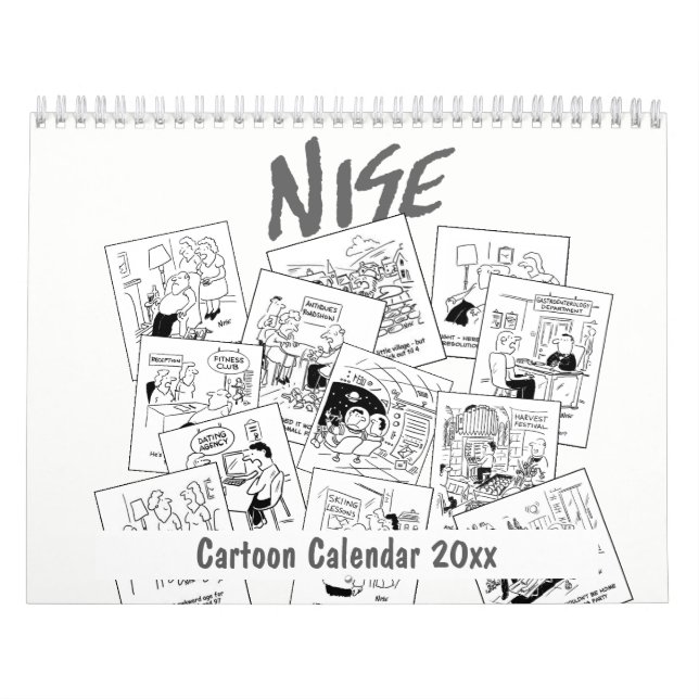 Calendário Cartuns de Nigel Sutherland (Capa)