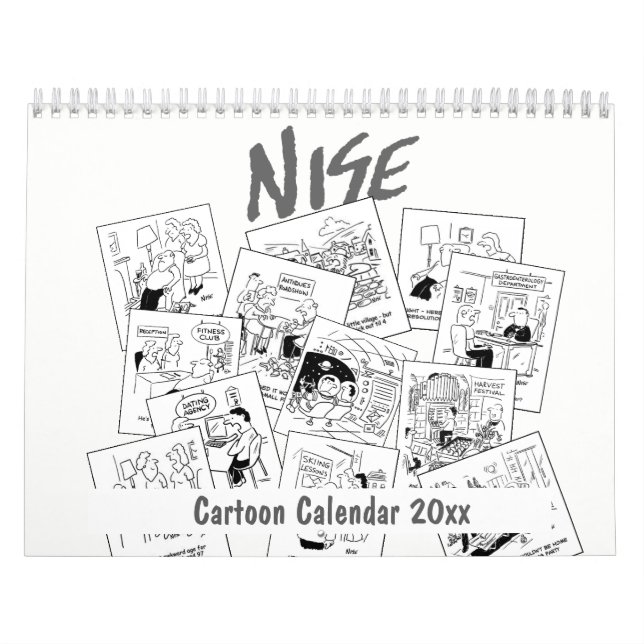 Calendário Cartuns de Nigel Sutherland (Capa)