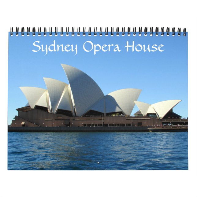 Calendário casa da ópera de sydney 2026 fotografia (Capa)