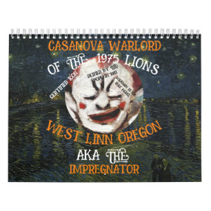 CALENDÁRIO CASANOVA COMANDANTE MAIS OESTE LINN OREGON OR