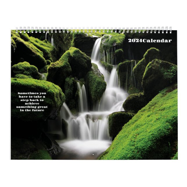 Calendário Cascata de 2024 (Capa)