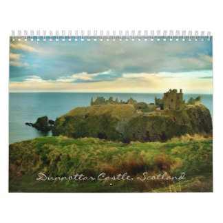 Calendário Castelo de Dunnottar, Scotland