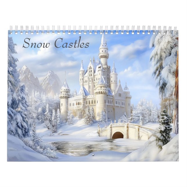 Calendário Castelos de neve (Capa)
