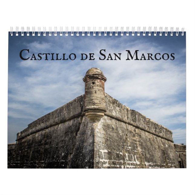 Calendário Castillo de San Marcos (Capa)