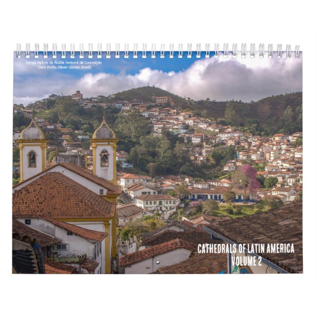 Calendário Catedrais da América Latina Volume 2 (Capa)
