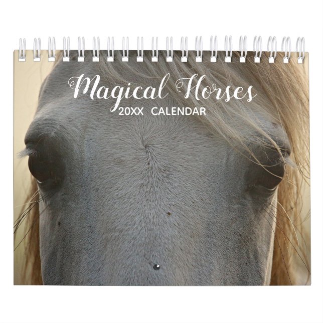 Calendário Cavalo mágico personalizado 20XX (Capa)