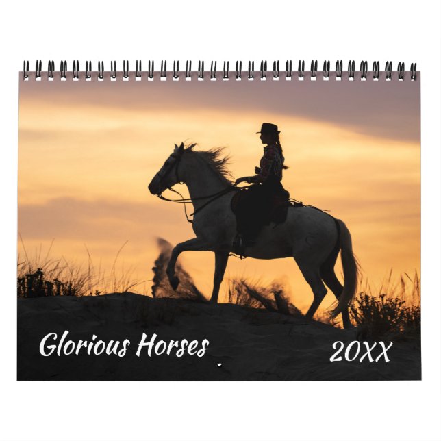 Calendário Cavalos Gloriosos (Capa)