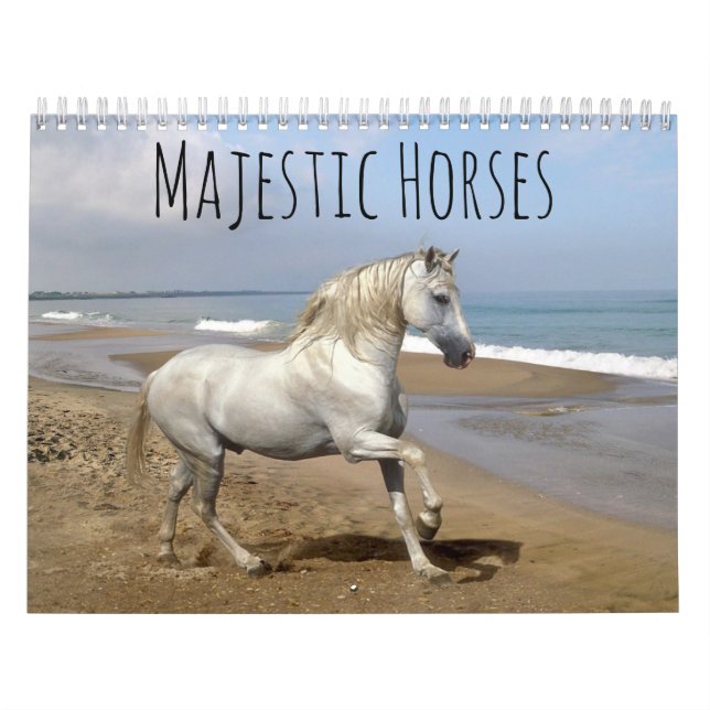 Calendário Cavalos Majestosos (Capa)