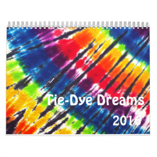 Calendário Celebração de Tie-Dye