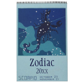 Calendário Celestial Antigo, Signos das Constelações do Zodía