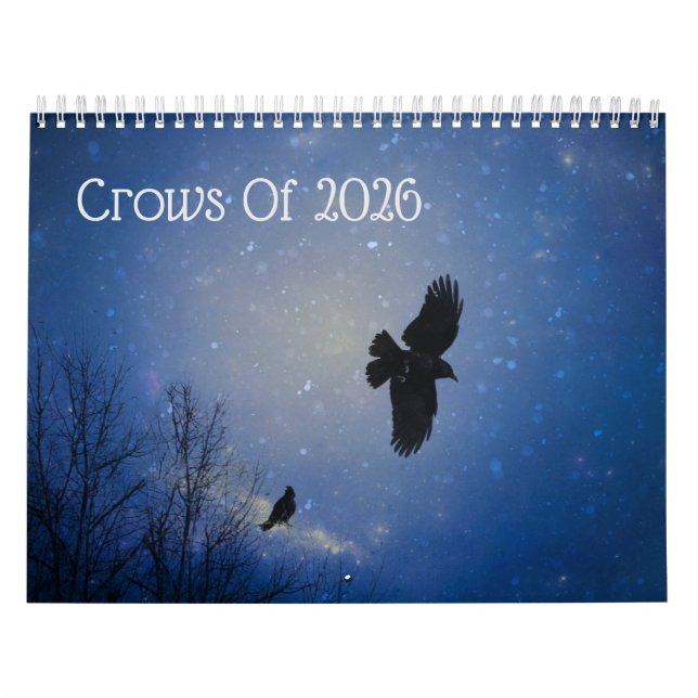Calendário Celestial Crows 2026 Calendar (Capa)