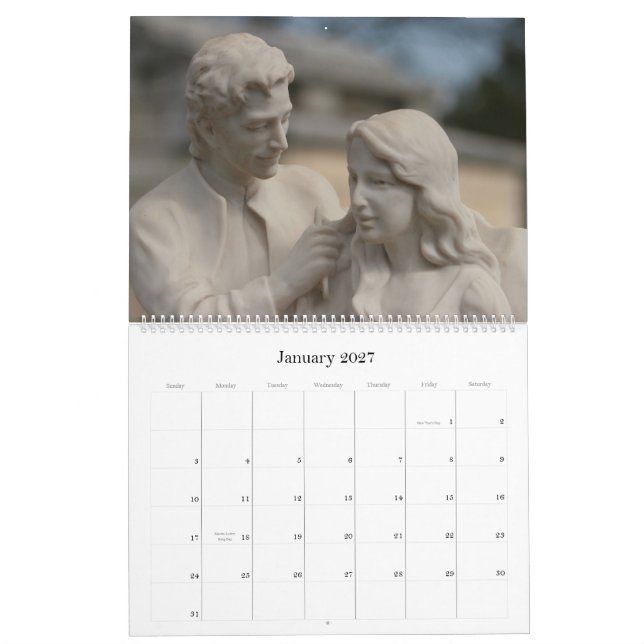 Calendário Cemitério 2013 (cemitério de Oakland, Atlanta, GA (Jan 2027)