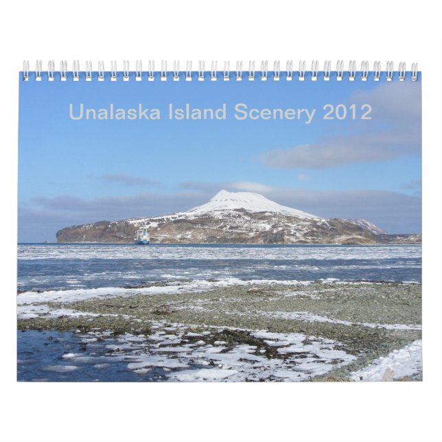 Calendário Cenário 2012 da ilha de Unalaska (Capa)
