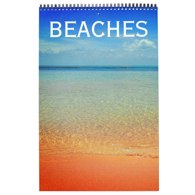 Calendário cenários de praia (Capa)