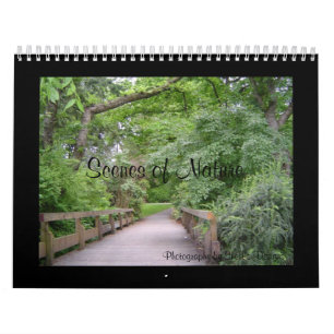 Calendário Cenas da Natureza - Vancouver, B.C. Canadá