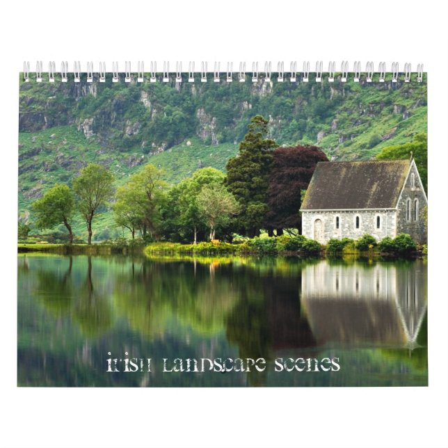 Calendário Cenas de Lanscape do irlandês (Capa)