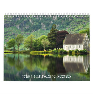 Calendário Cenas de Lanscape do irlandês