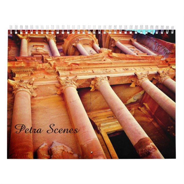 Calendário Cenas de PETRA (Capa)