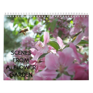 Calendário Cenas de um jardim