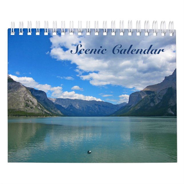 Calendário Cênico 2017 Montanhas Rochosas (Capa)