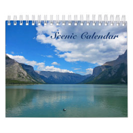 Calendário Cênico 2017 Montanhas Rochosas