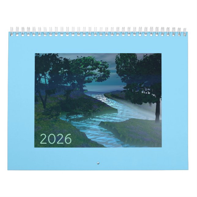 Calendário Cênico 2026 (Capa)