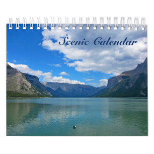 Calendário Cênico As Montanhas Rochosas