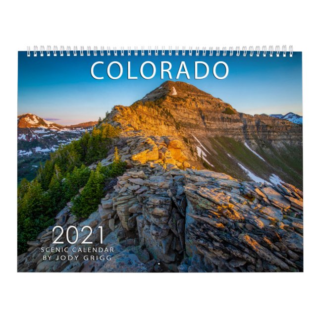 Calendário Cênico COLORADO 2021 (Capa)