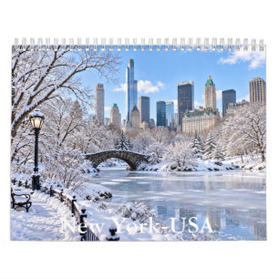 Calendário Cênico da Cidade de Nova York