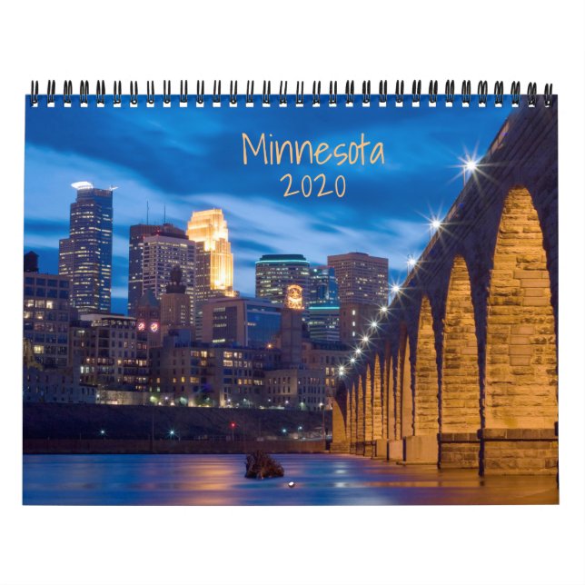 Calendário Cênico de Minnesota (Capa)