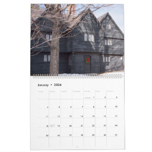 Calendário Cénico de Salem Massachusetts
