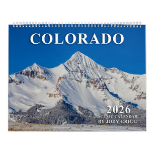 Calendário Cênico do Colorado 2026