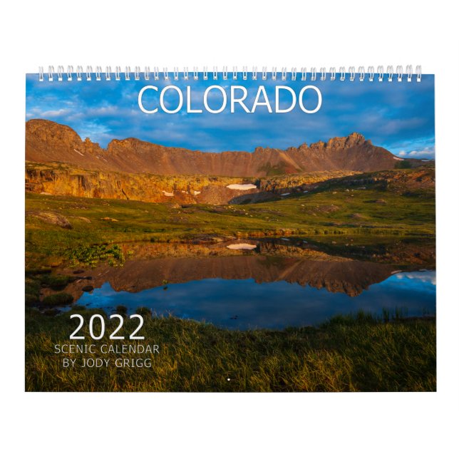 Calendário Cênico do Colorado em 2022 (Capa)