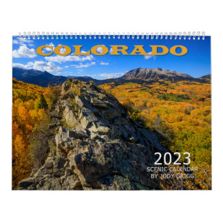 Calendário Cênico do Colorado em 2023