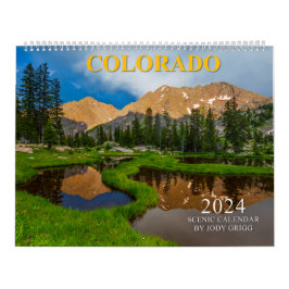 Calendário Cênico do Colorado em 2024