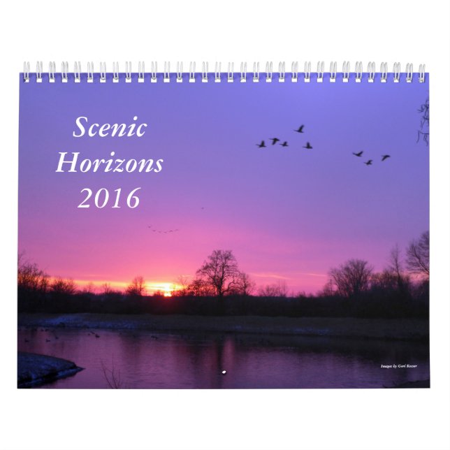 Calendário cénico dos horizontes, 2016 (Capa)