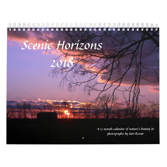 Calendário cénico dos horizontes 2018 (Capa)