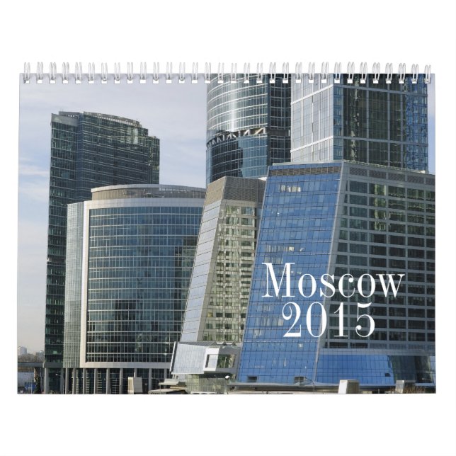 Calendário Center, Moscou, 2015 (Capa)