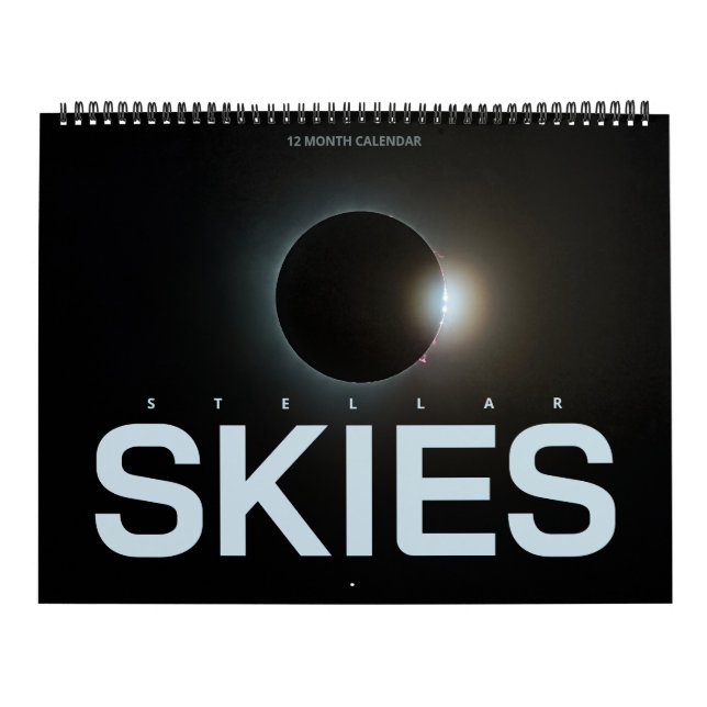Calendário Céus Estelares (Capa)