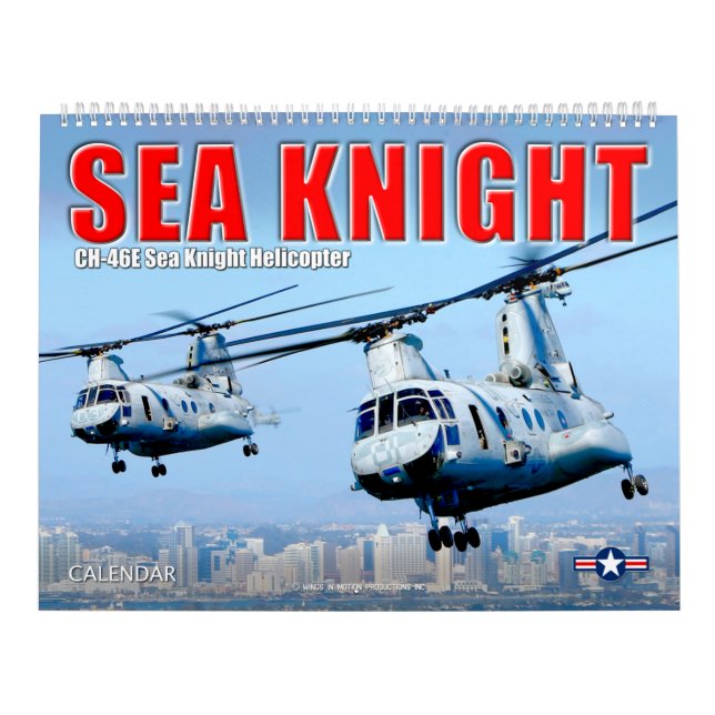 CALENDÁRIO CH-46E SEA KNIGHT (Capa)