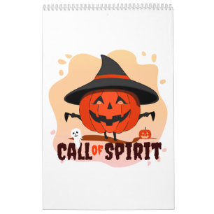 Calendário Chamada de Espírito de Halloween