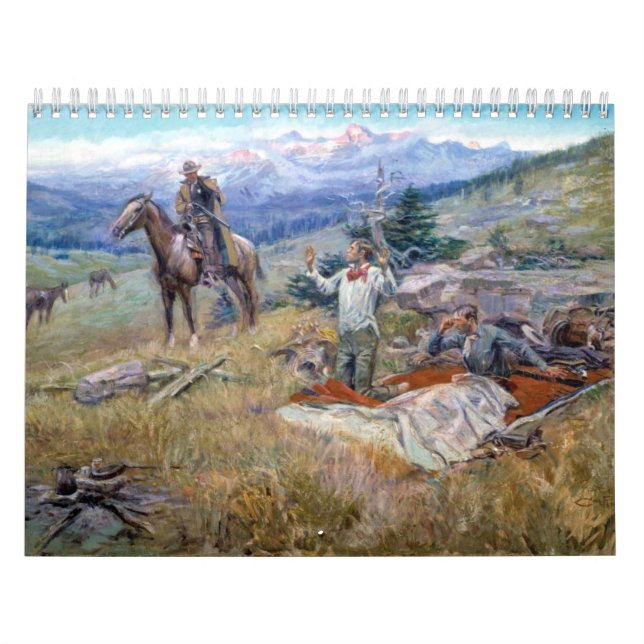 Calendário Charles M. Russell (Capa)